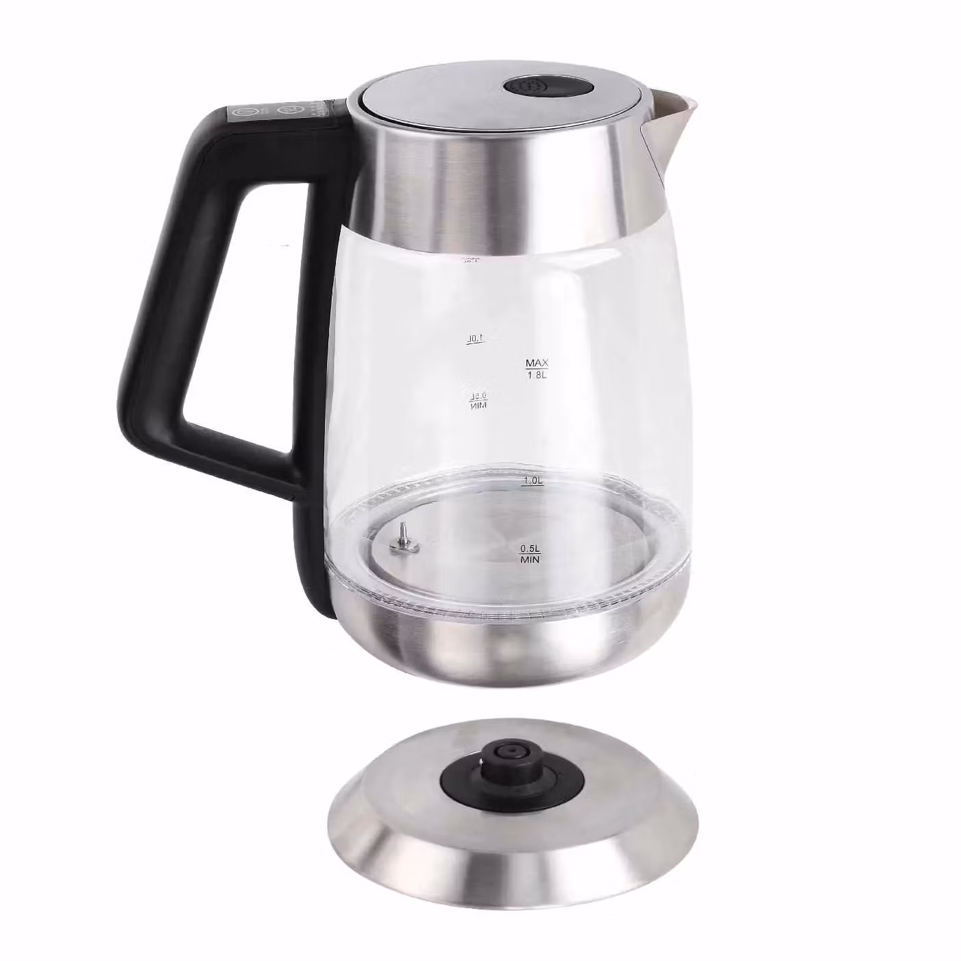 Vattenkokare i glas - Livoo