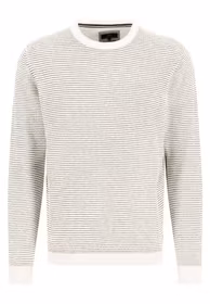 Stickad tröja - Off White -  Fynch-Hatton