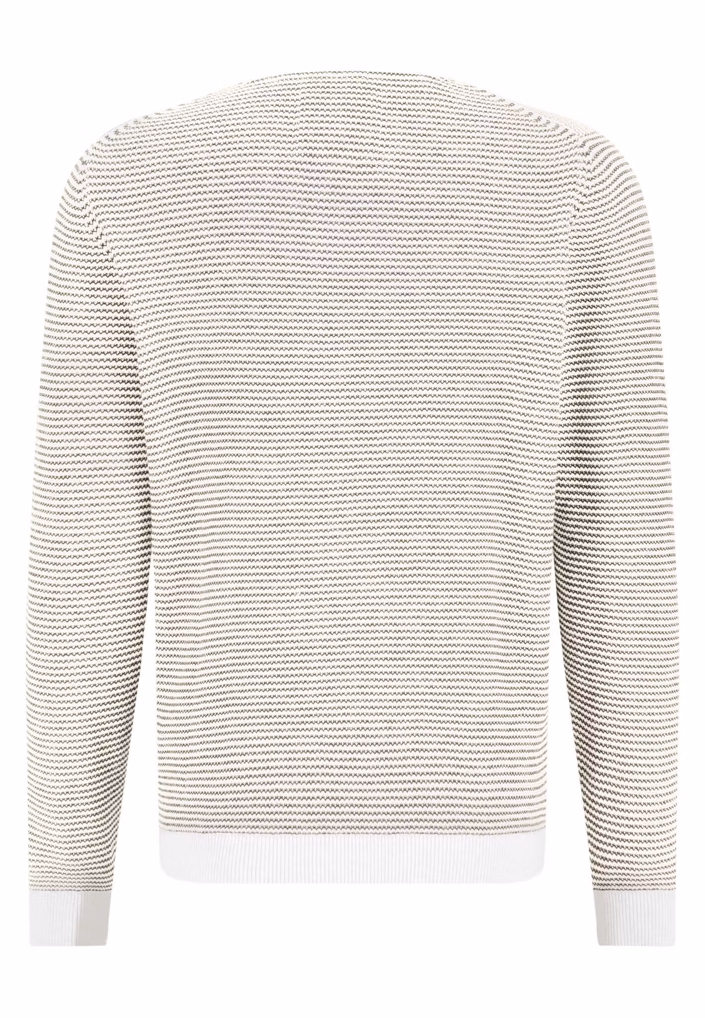 Stickad tröja - Off White -  Fynch-Hatton