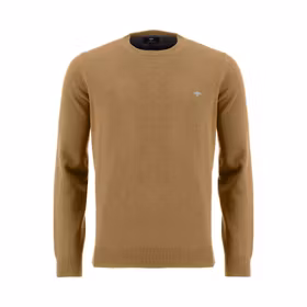 Lammullströja - Camel -  Fynch-Hatton