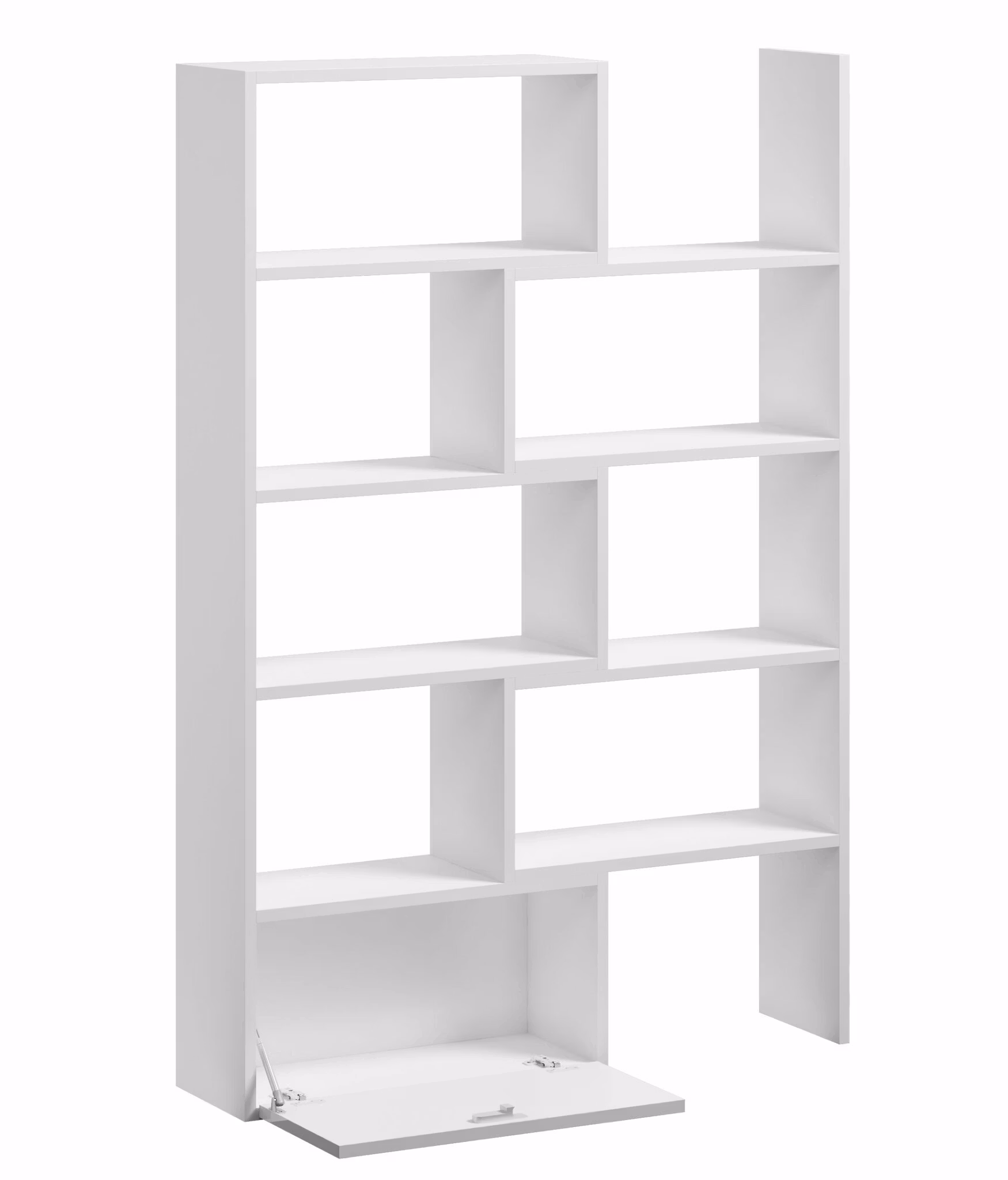 Bokhylla/Hörnbokhylla vit Paco