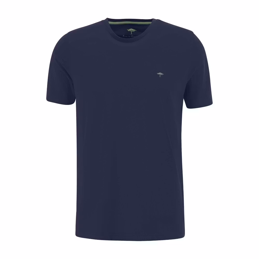 T-shirt Navy Melange -  Fynch-Hatton