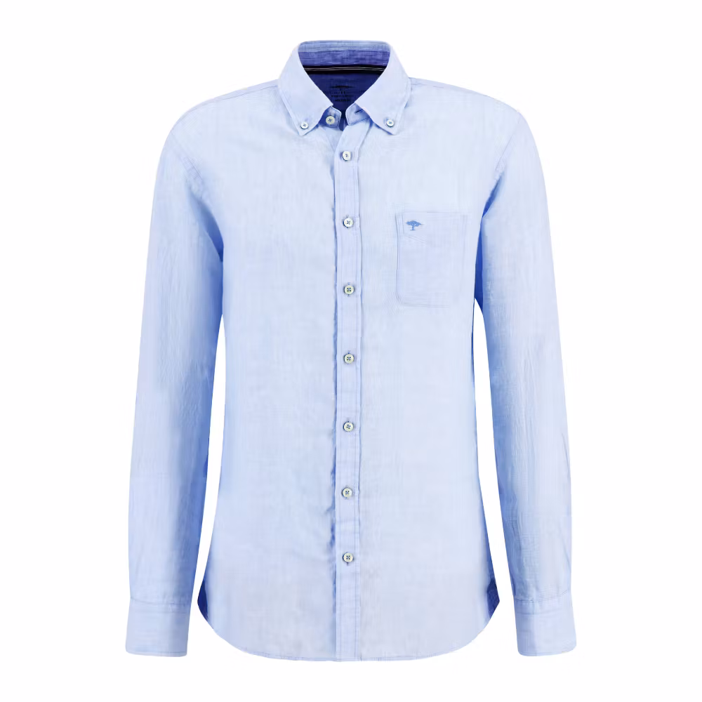 Linneskjorta - Light Sky -  Fynch-Hatton