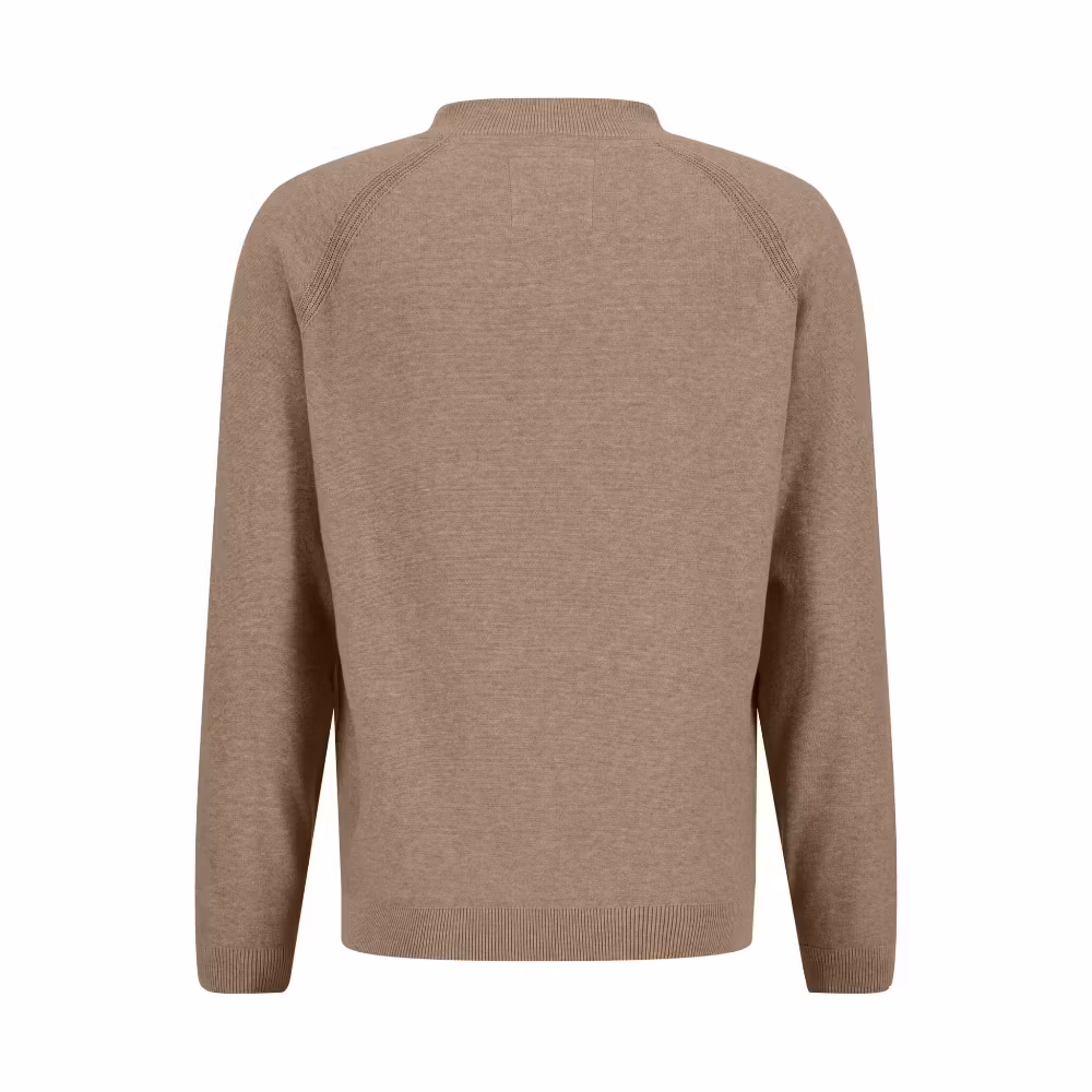 Pullover med krage - Sand-  Fynch-Hatton