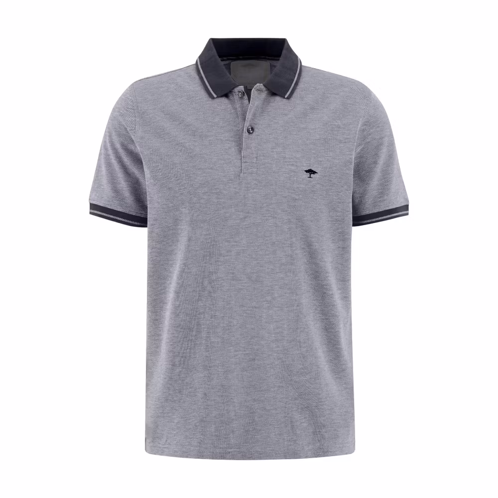 Piké Navy/Grey  -  Fynch-Hatton