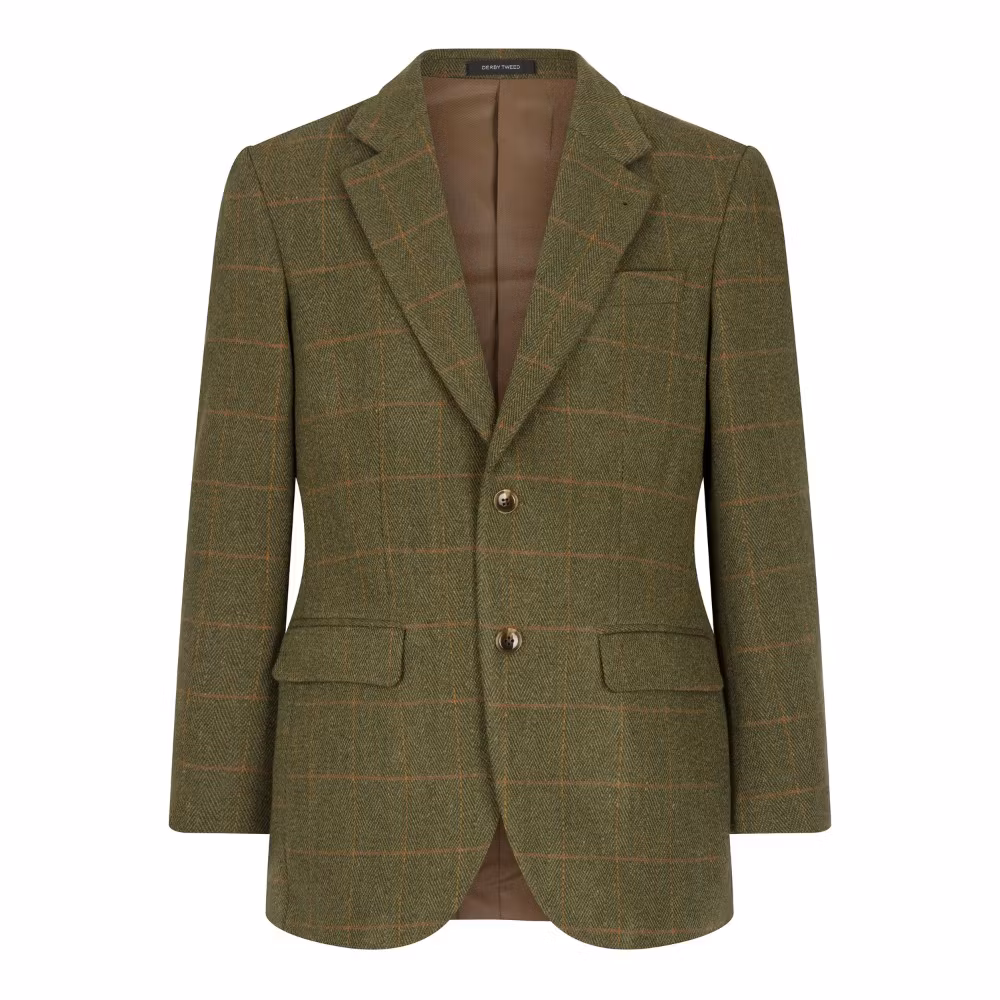 Tweedkavaj Windsor Dark Sage - Derby Tweed