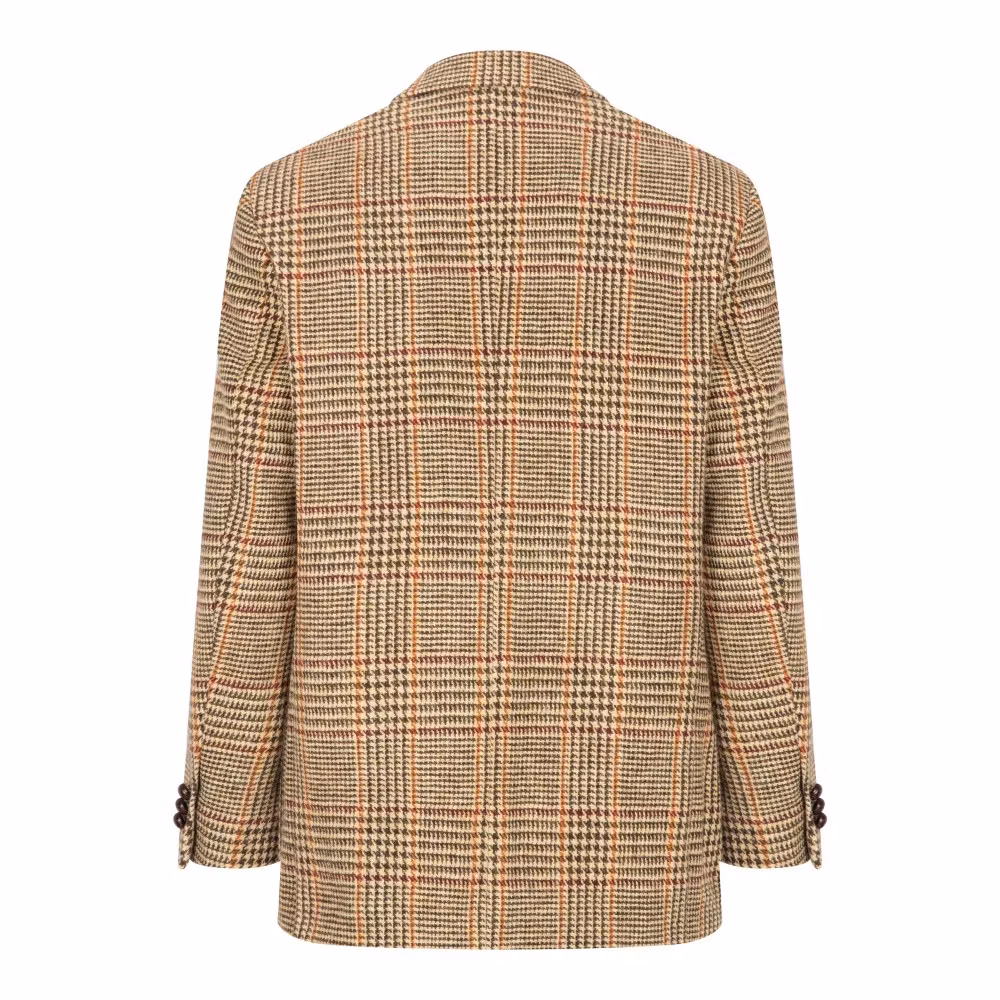 Harris Tweed kavaj Dessert Tan - Blakemore