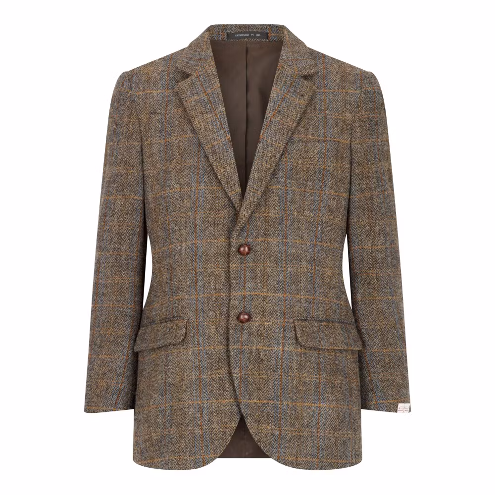 Tweedkavaj Blakemore Clinton Brown - Harris Tweed