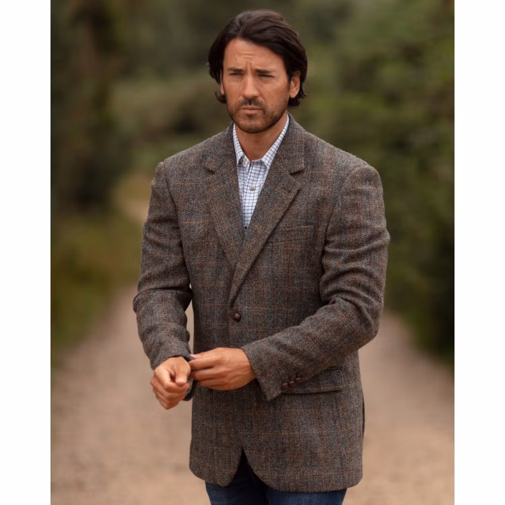 Tweedkavaj Blakemore Clinton Brown - Harris Tweed