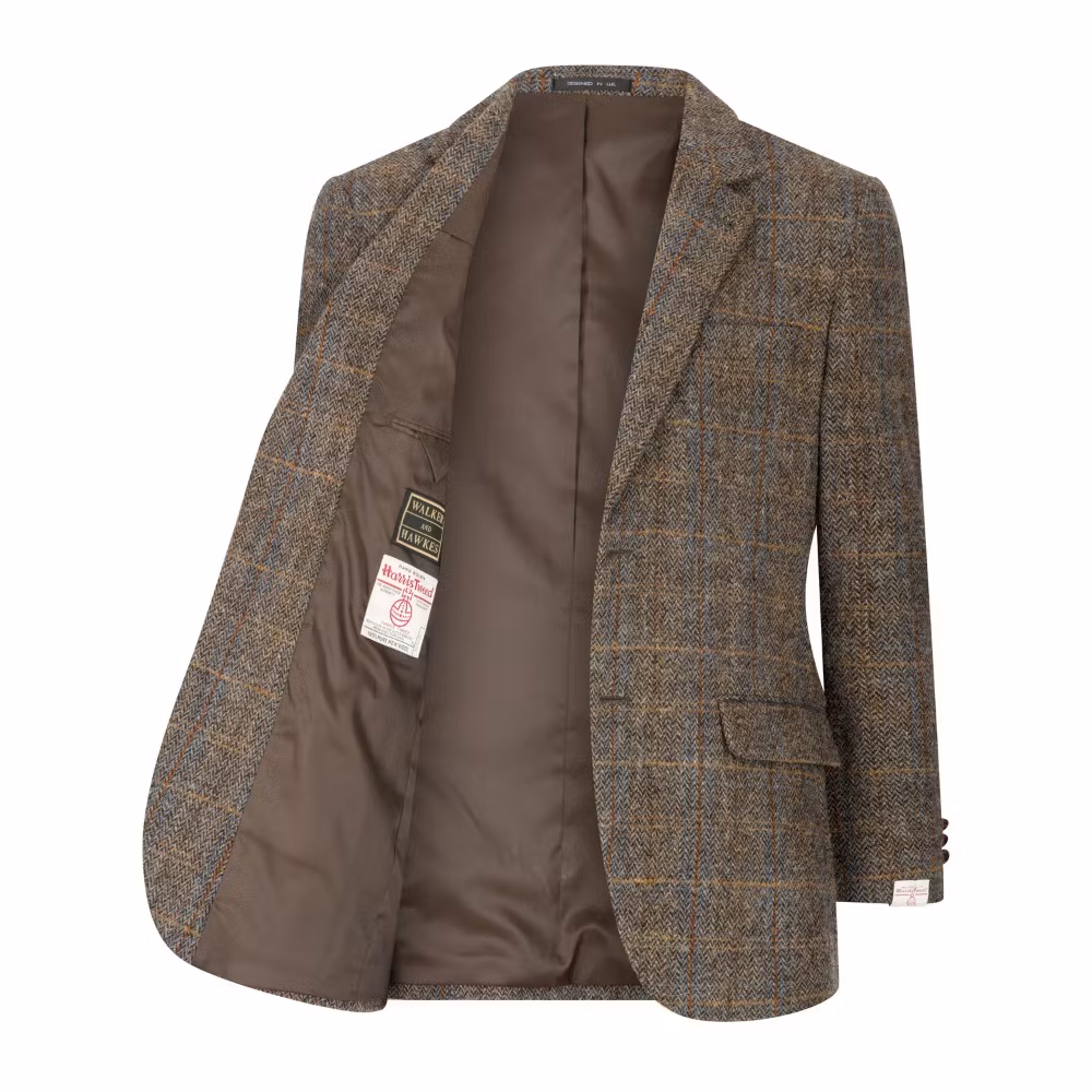 Tweedkavaj Blakemore Clinton Brown - Harris Tweed