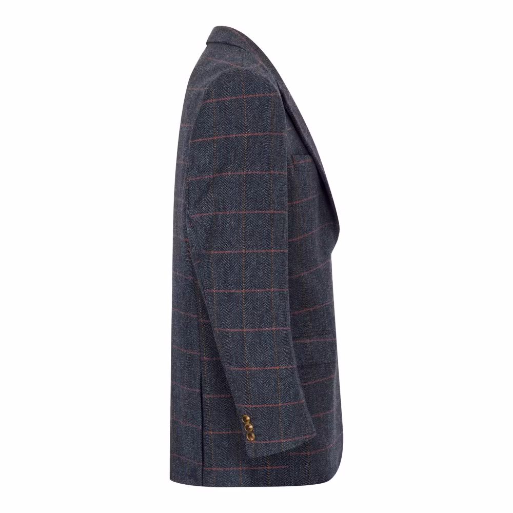 Tweedkavaj Windsor Blue - Derby Tweed