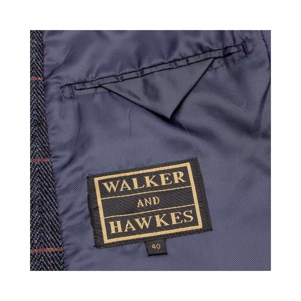 Tweedkavaj Windsor Blue - Derby Tweed