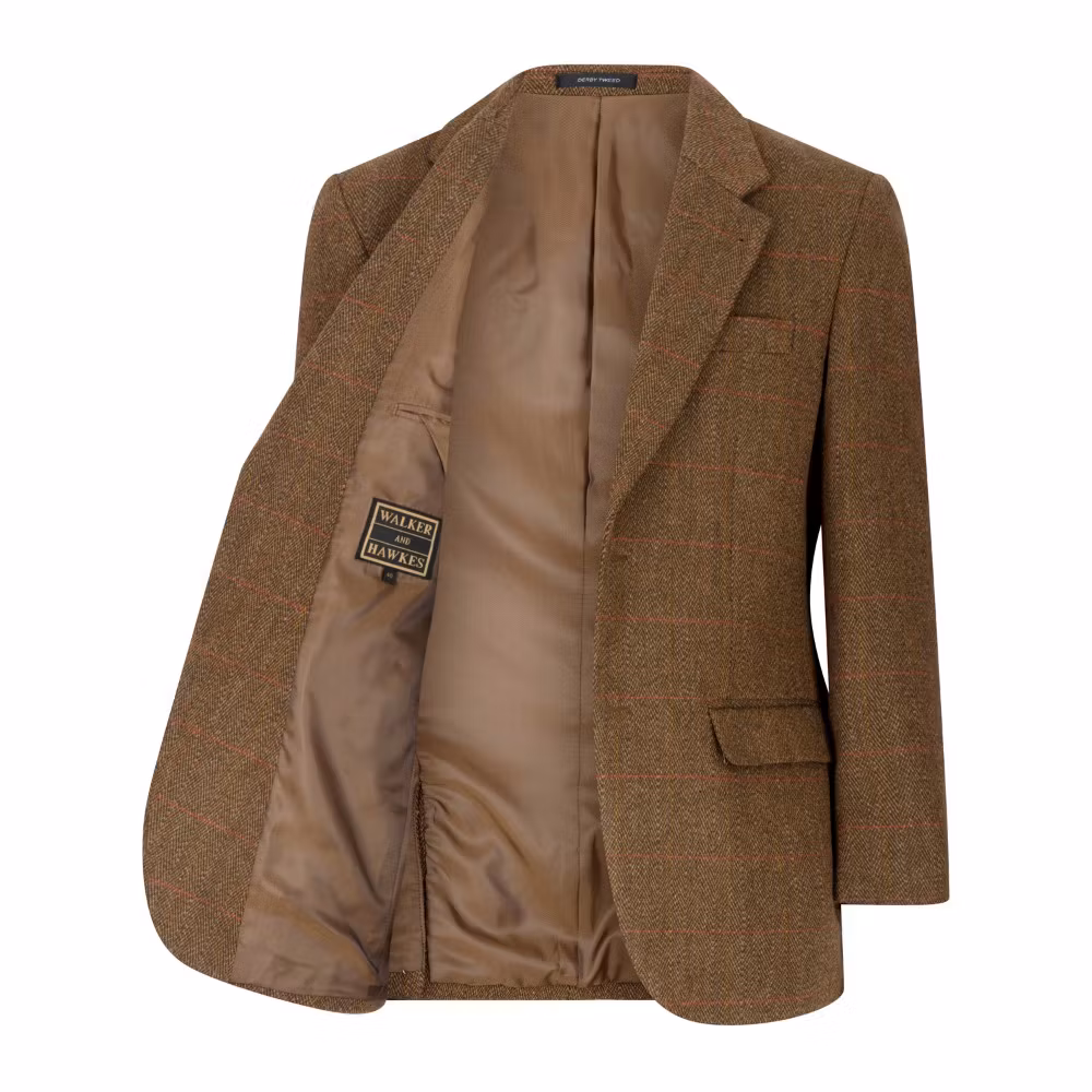 Tweedkavaj Windsor Brown - Derby Tweed