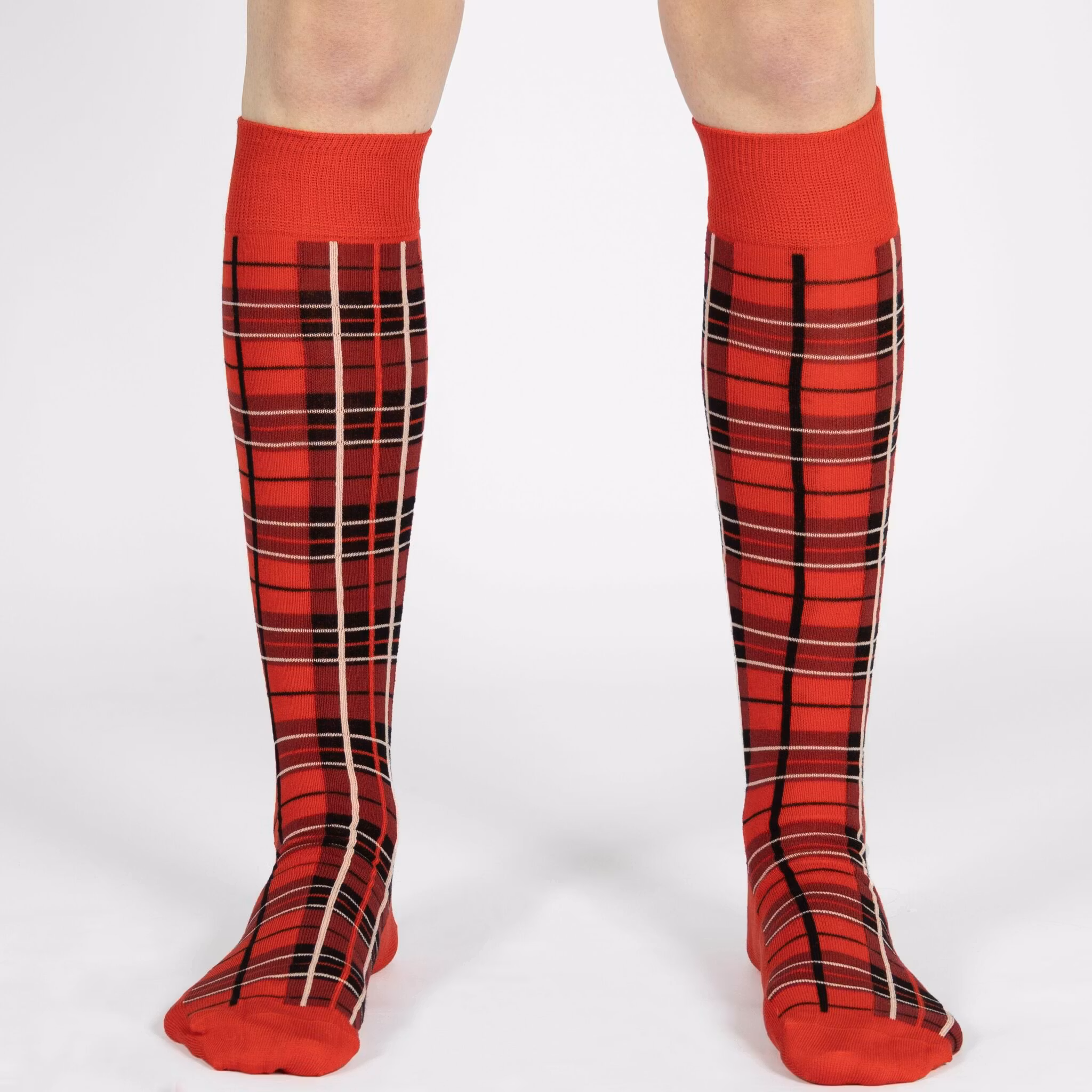 Tartan knästrumpa - MySocks