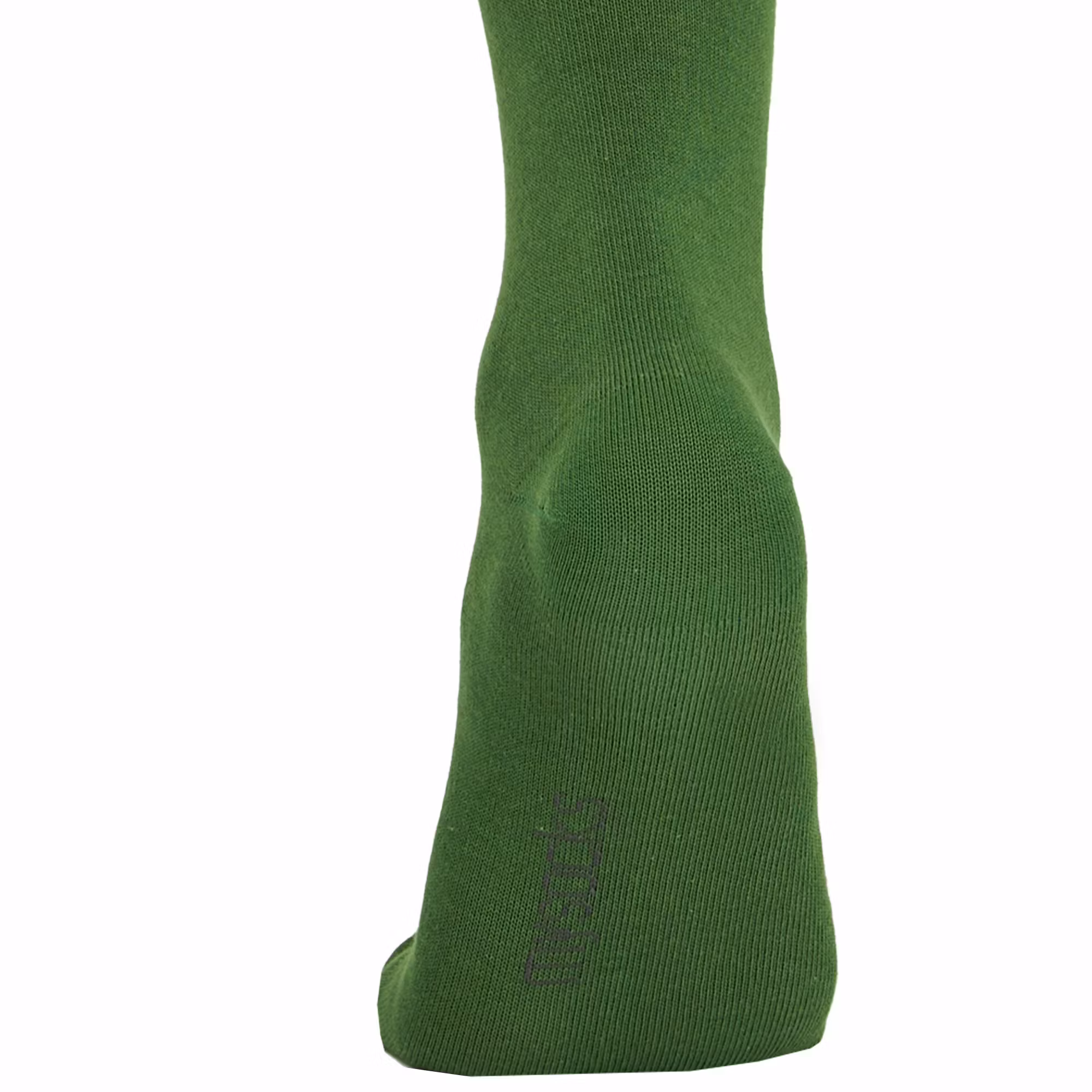 Grön enfärgad knästrumpa - MySocks