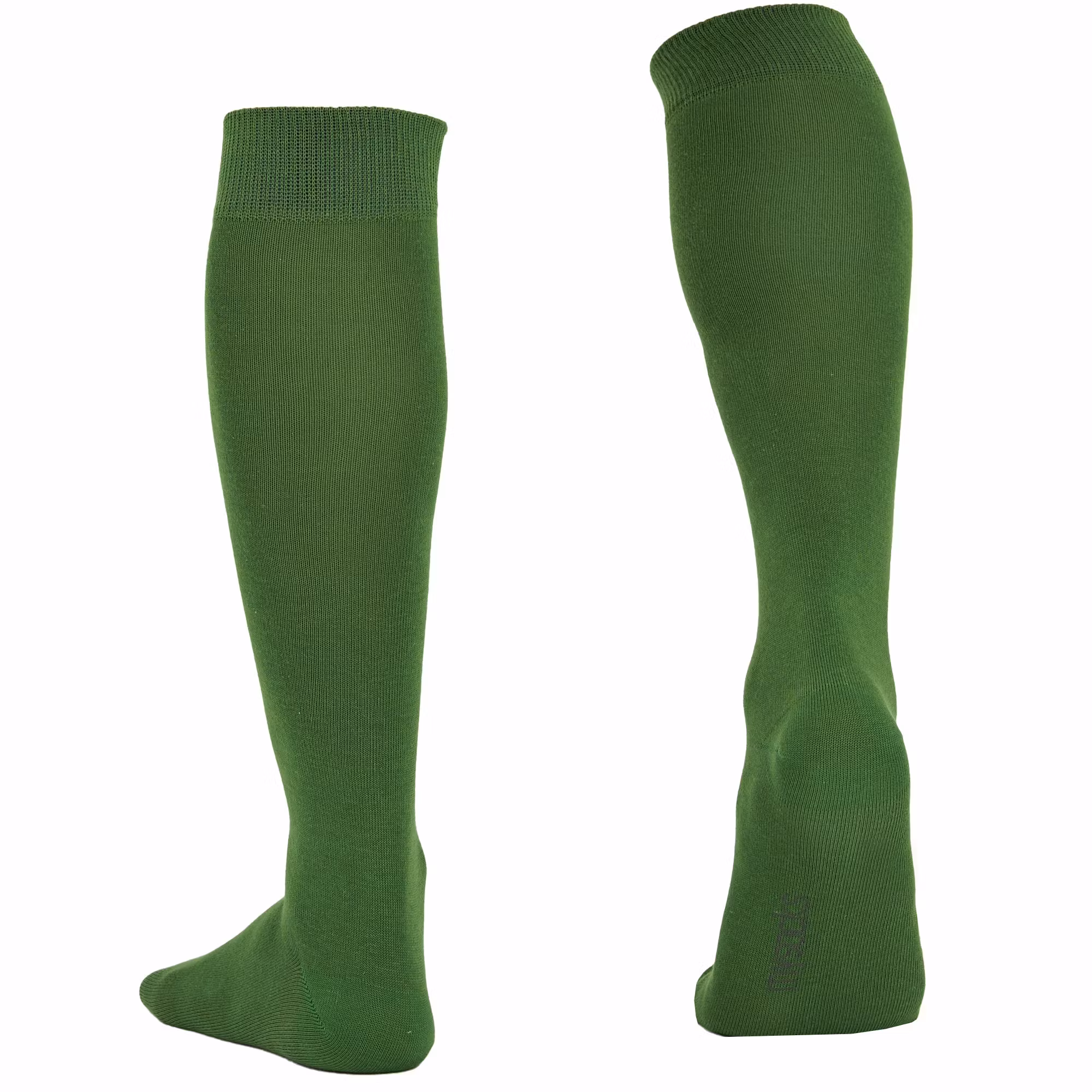 Grön enfärgad knästrumpa - MySocks