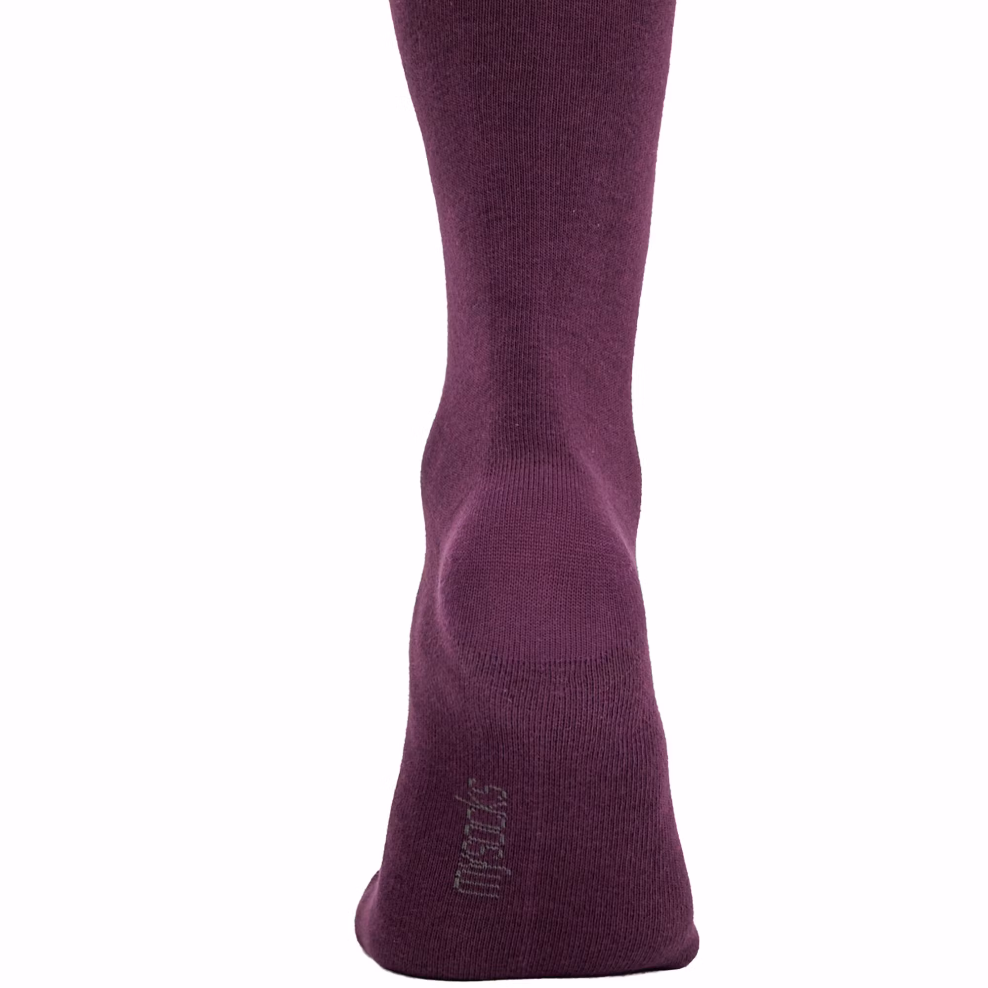 Lila enfärgad knästrumpa