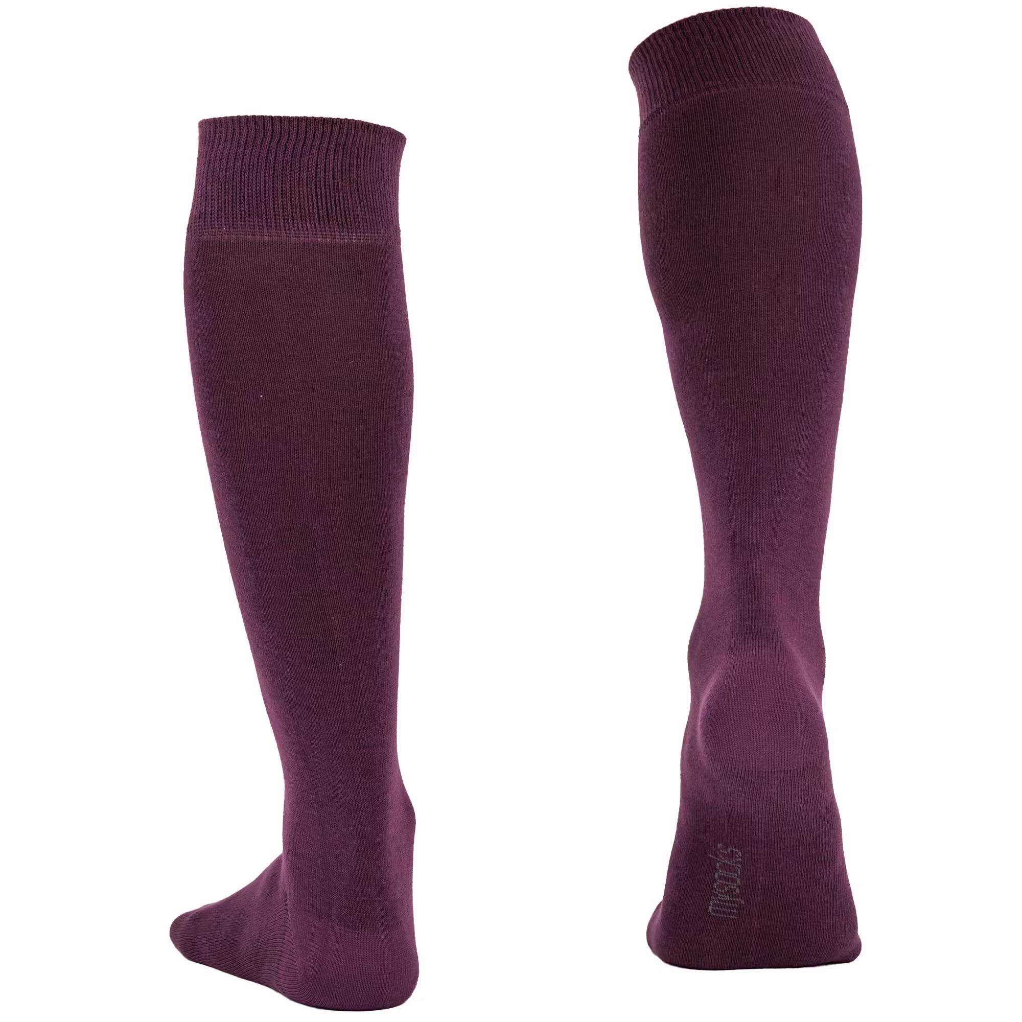 Lila enfärgad knästrumpa - MySocks