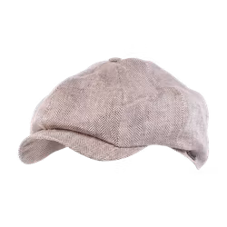 Newsboy Classic Cap Herringbone Brown - Wigéns