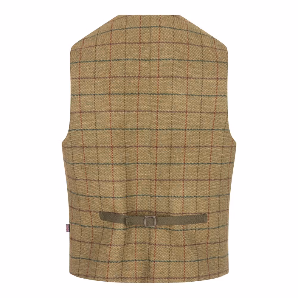 Tweedväst Alcott Beige - Walker & Hawkes