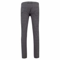 Byxa med mönster Steel Grey - Fynch-Hatton