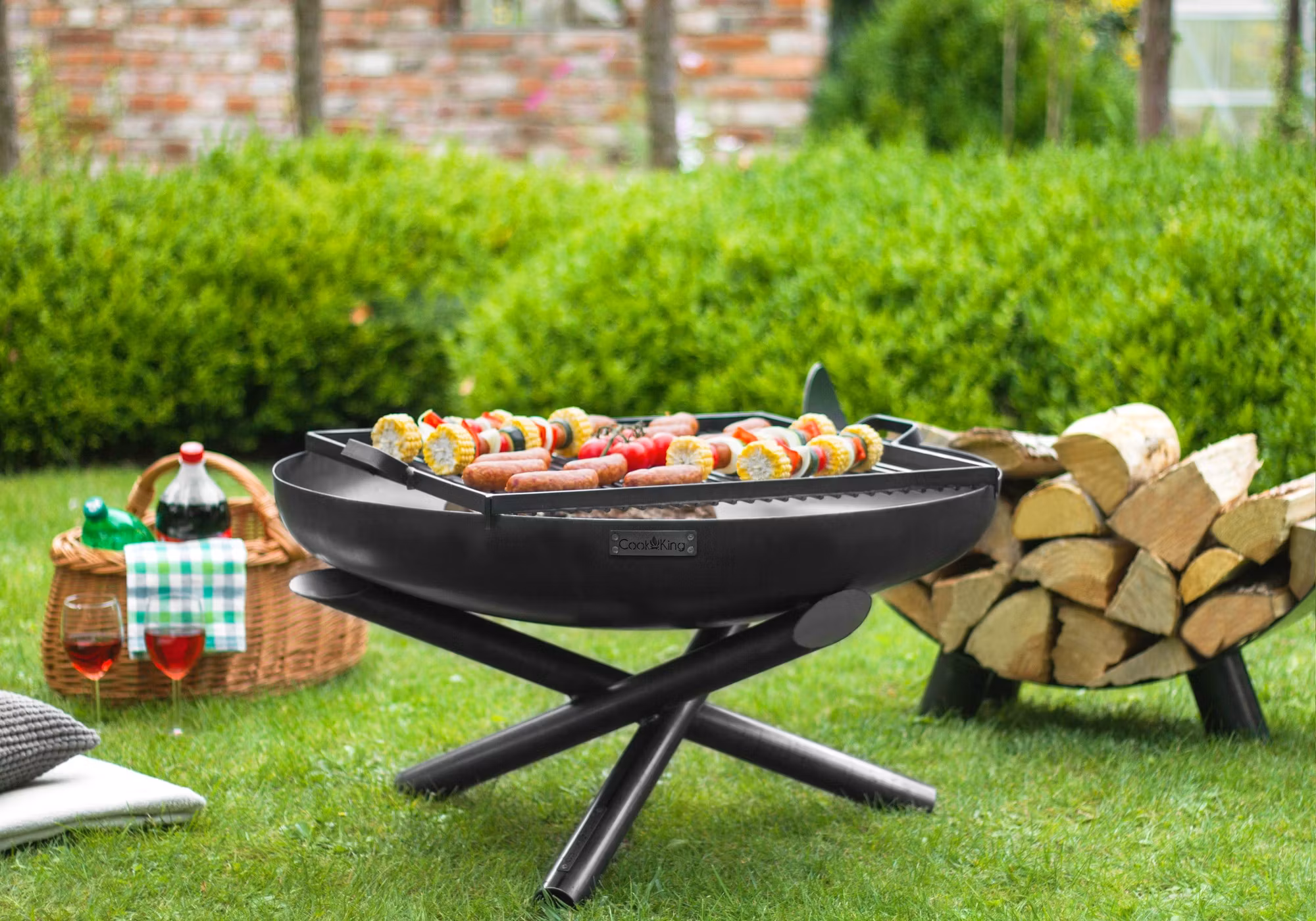 Eldfat Indiana i olika storlekar - Cook King