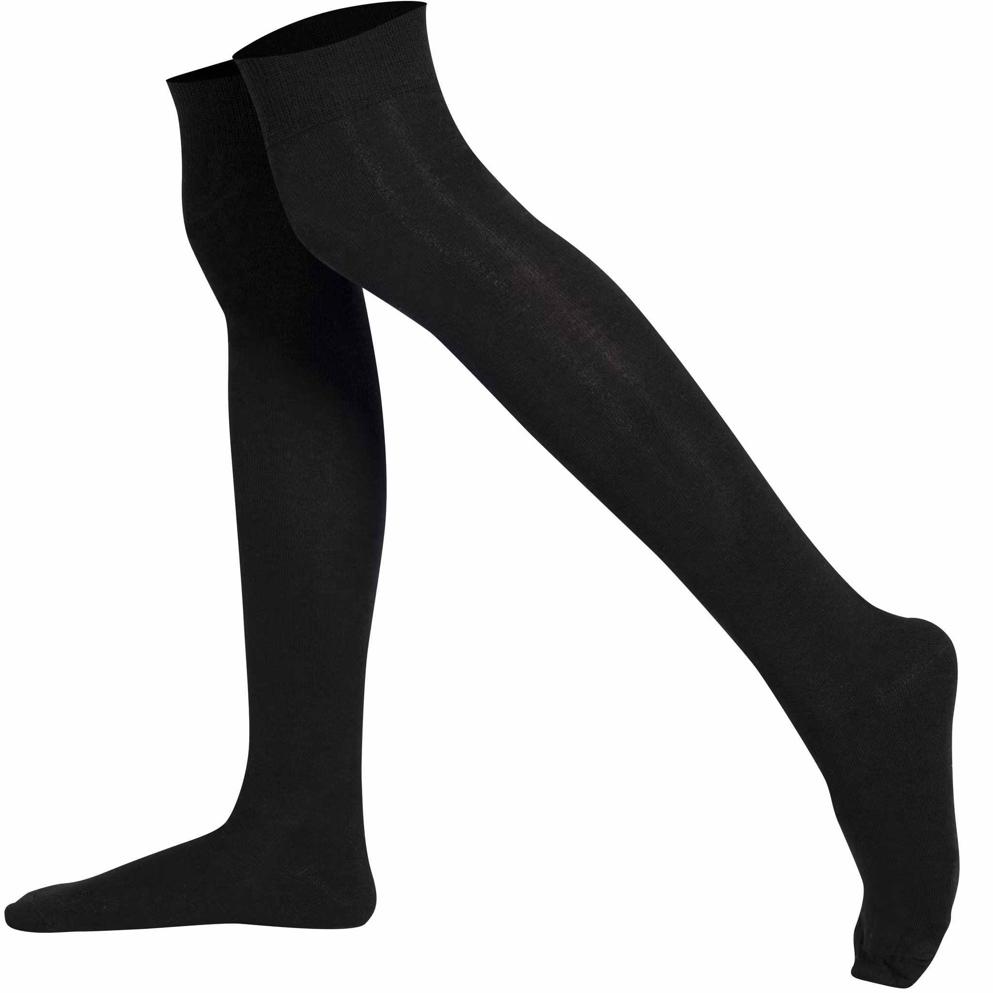 "Over the knee" knästrumpa Svart - MySocks