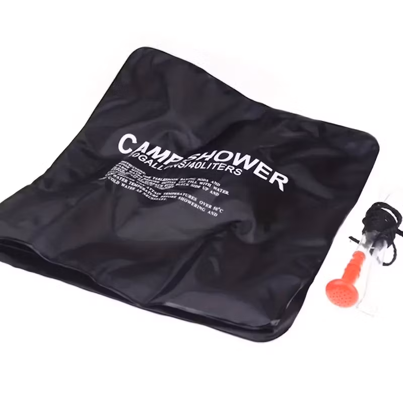 Soluppvärmd campingdusch 40 liter