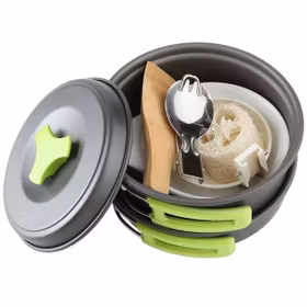 Campingkök 3 delar med tillbehör