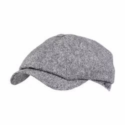 Newsboy Classic Cap Grey melange- Wigéns