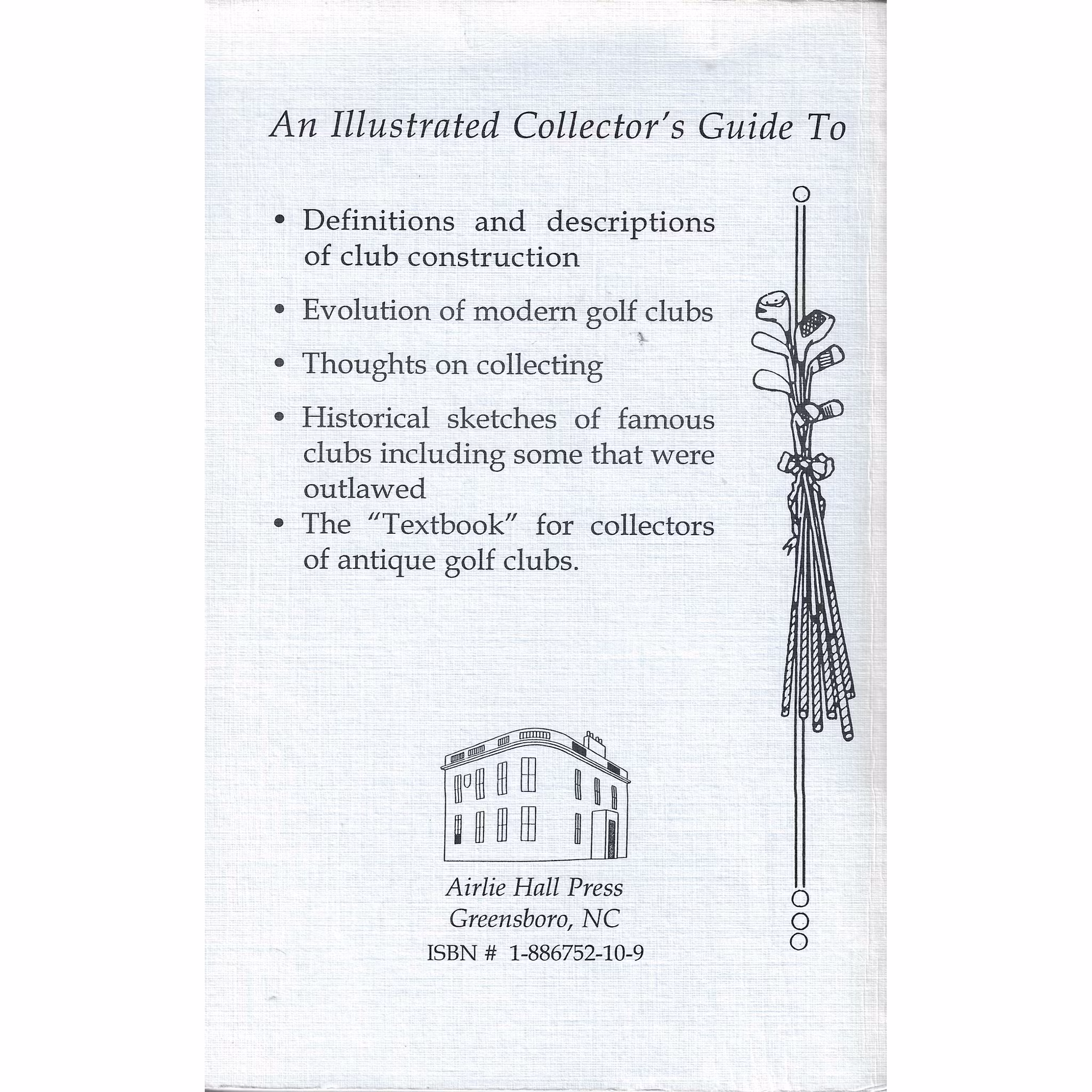 Collecting Antiques Golf Clubs (2nd ed)