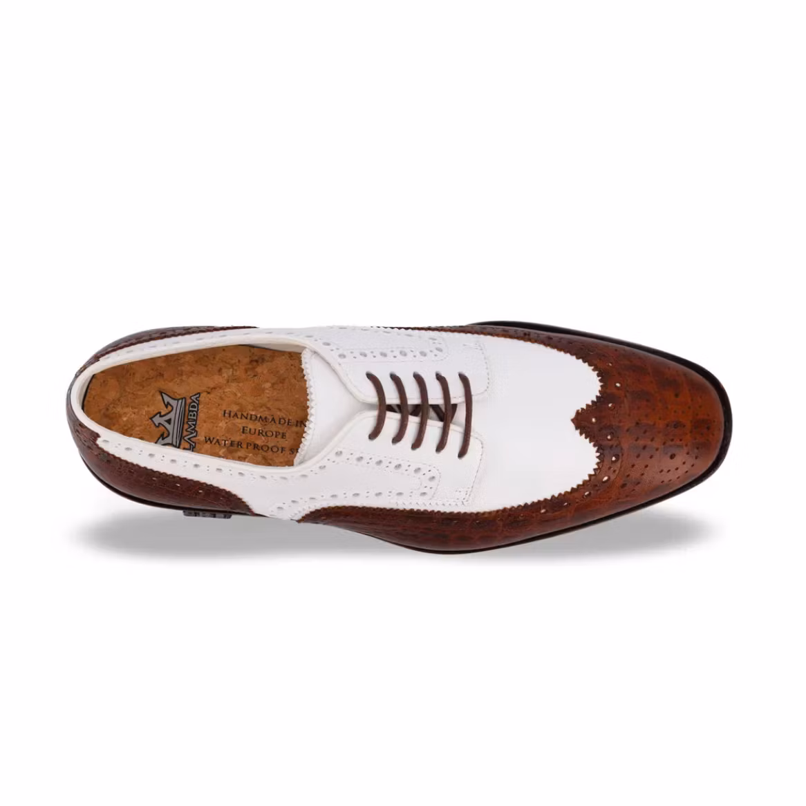 Lambda golfsko - Crotone White & Brown
