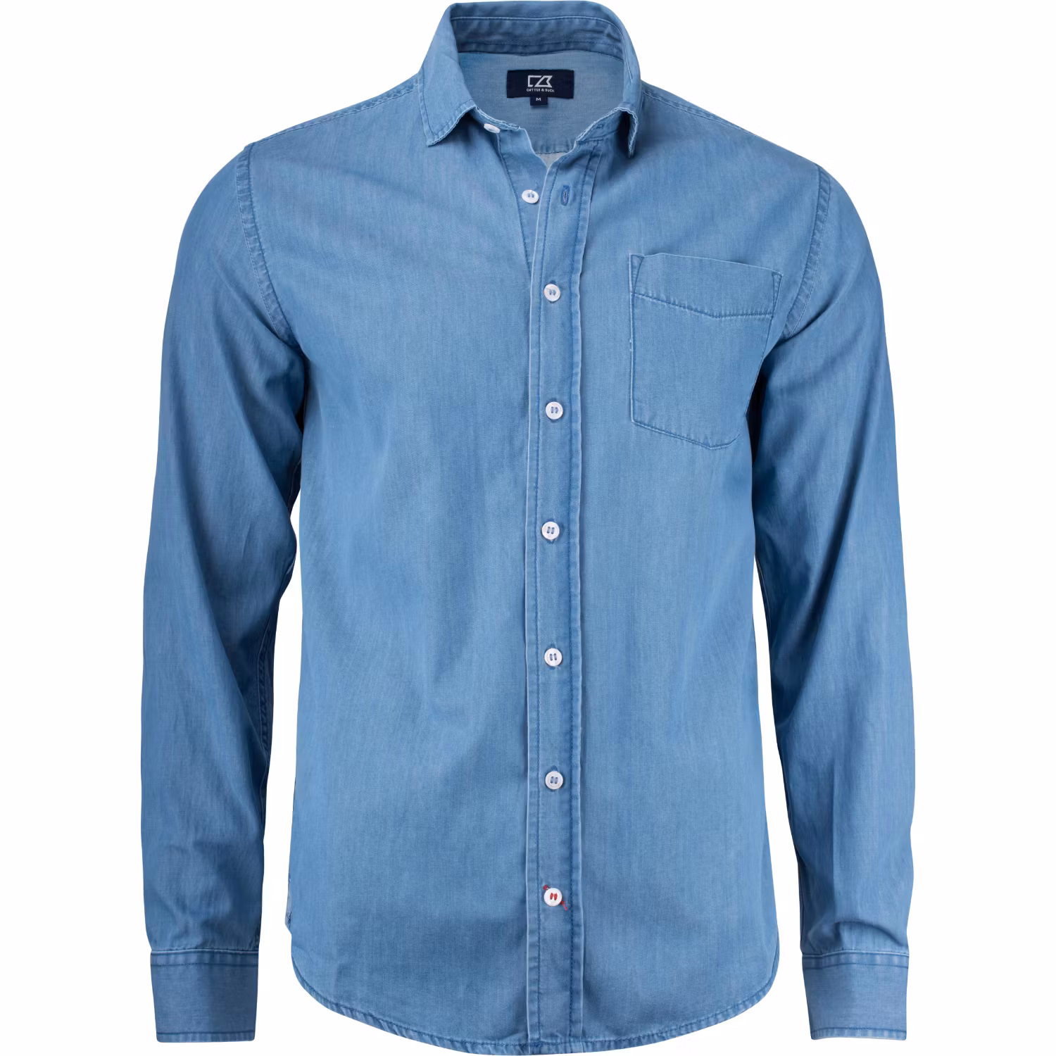 Blå jeansskjorta - Cutter&Buck