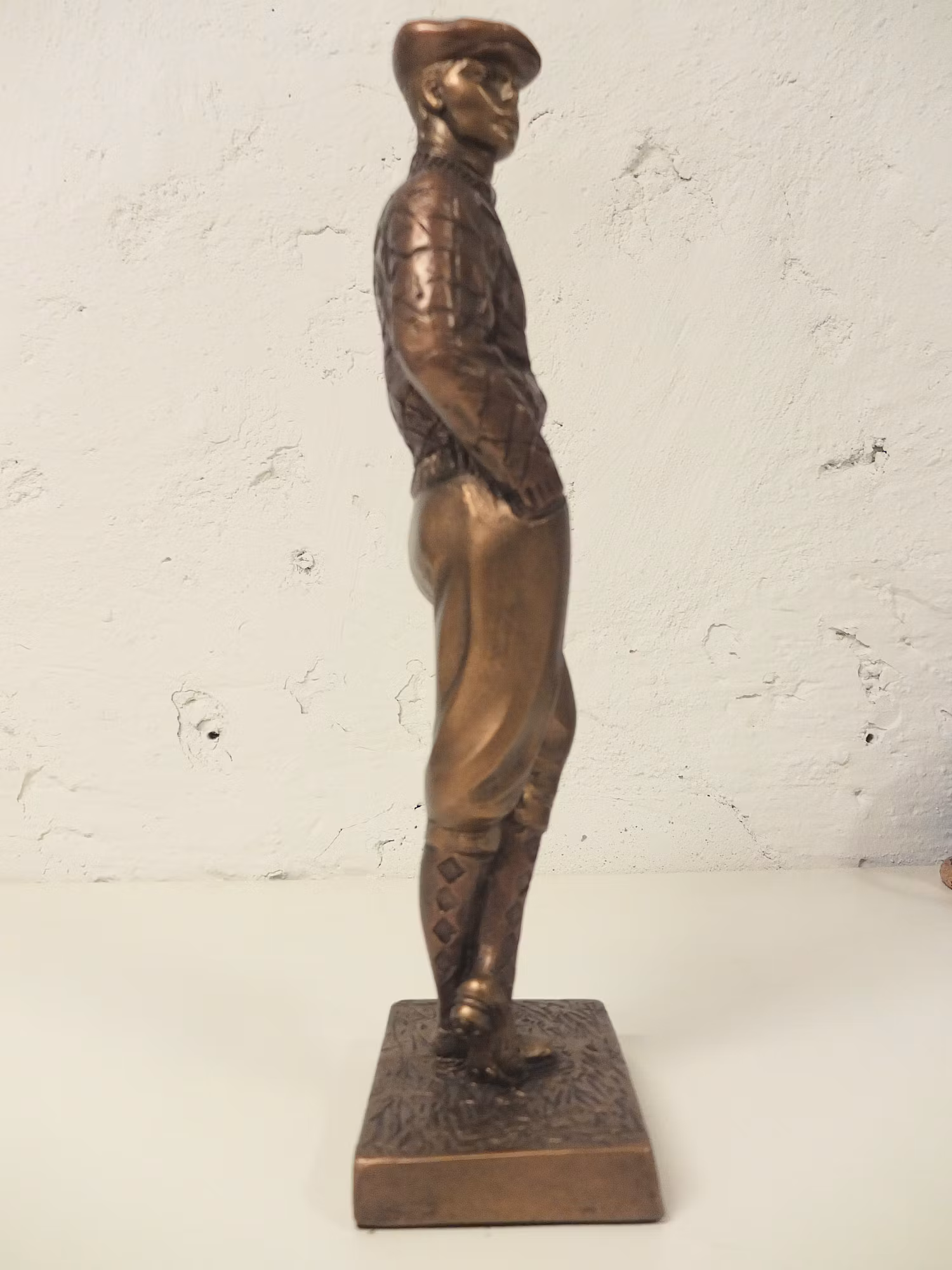 Vintage 1989 Bronze Austin Sculpture Golf