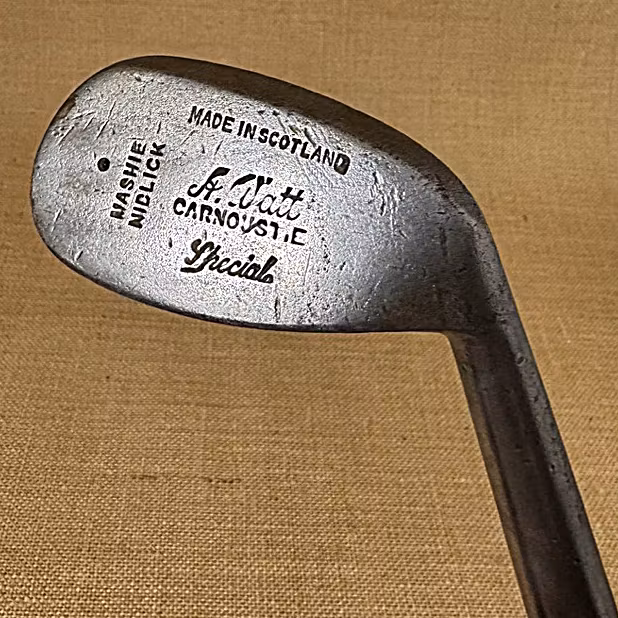 Mashie Niblick - A. Watt, Carnoustie