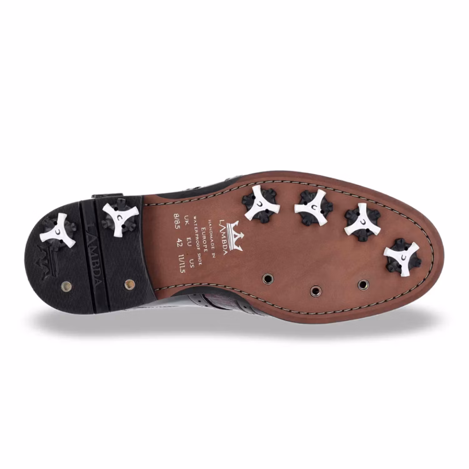 Lambda golfsko herr - Firenze Black/Bordeaux