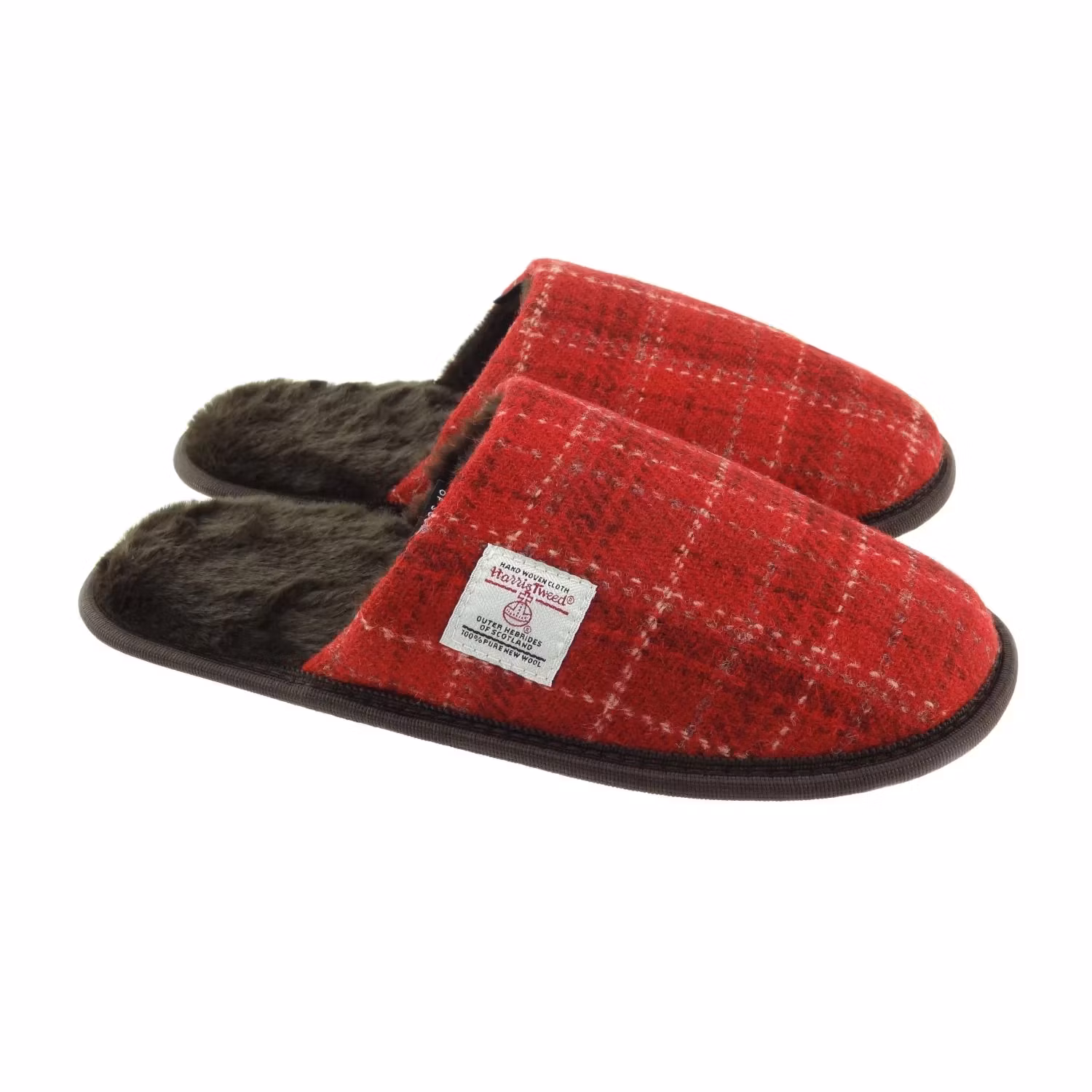 Tofflor Dam - Harris Tweed Red Check
