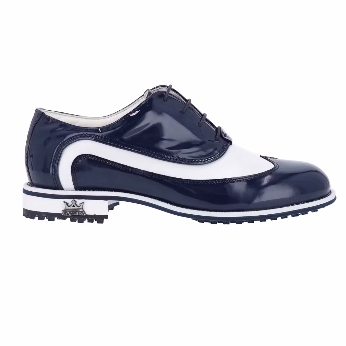 Nyhet! Lambda golfsko herr - Catania White & Navy