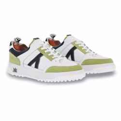 Lambda golfsko herr - Pesaro White & Green