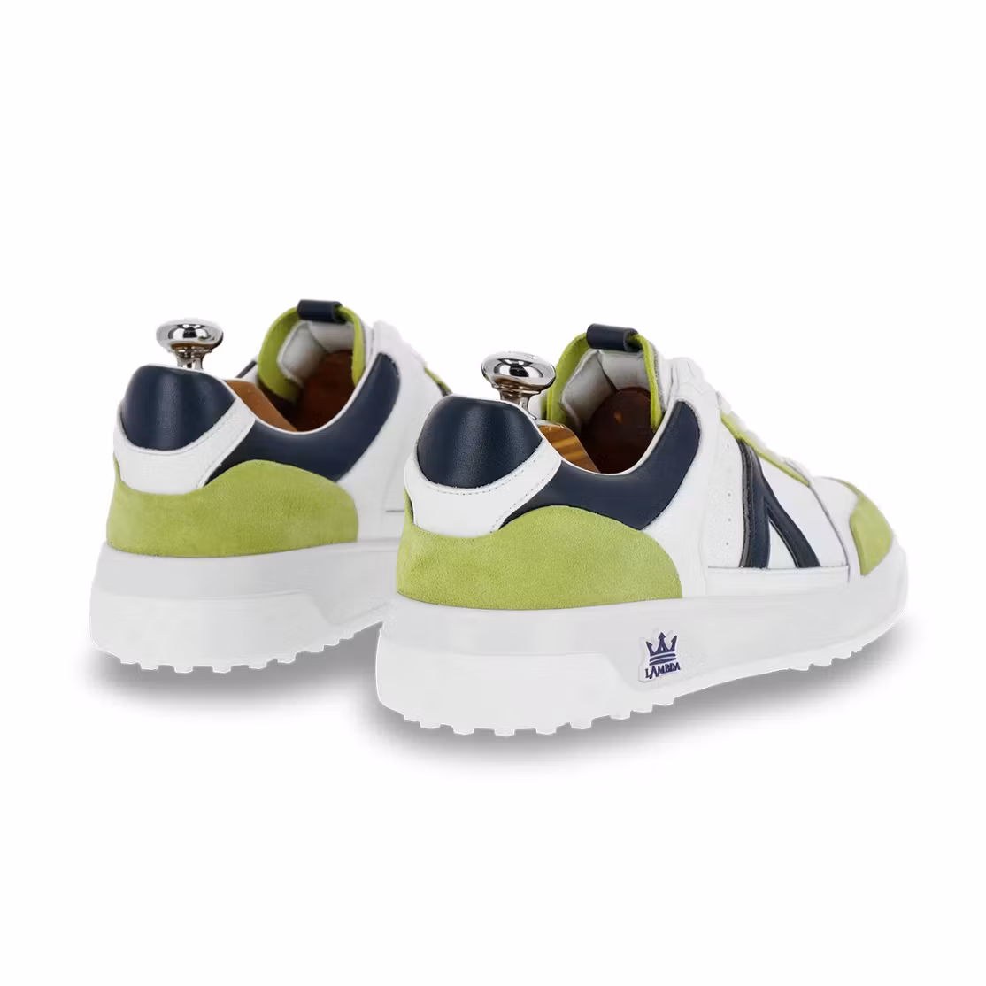 Lambda golfsko herr - Pesaro White & Green