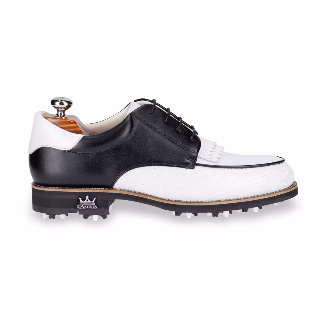 Nyhet! Lambda golfsko herr - Lioni Black & White