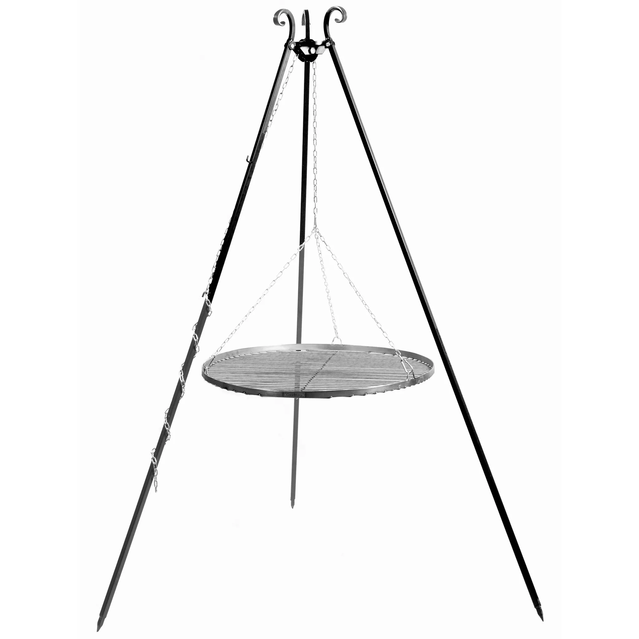 Rostfri Tripod med galler - CookKingByJABO -  Ø70cm