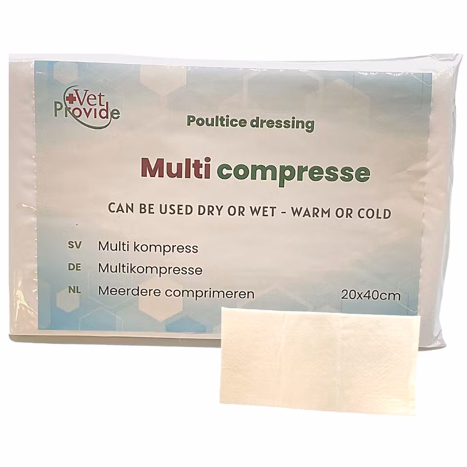 Vet Provide Multi Compress Poultice Dressing 20cm X 40 cm
