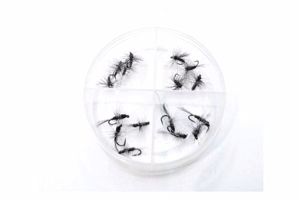 Färdiga Askar med Flugor Hullinglösa - Antispinn AB