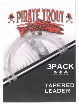 Pirate Trout Taperad tafs 3-pack 9 ft