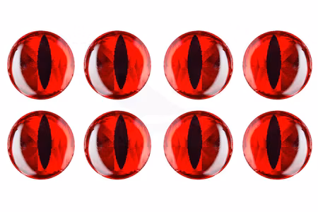 Realistic 3D Snake Eyes 8mm