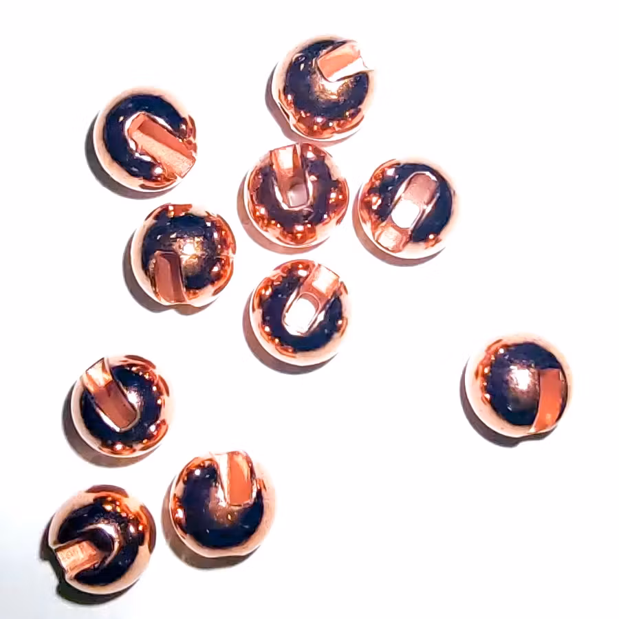 Slotted Tungsten Beads 3,8mm