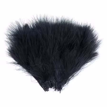 Wolly Bugger Marabou Black Mosquito