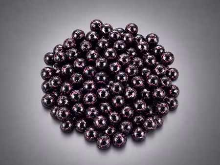 Marbre Slotted Tungsten Beads 3,3 mm Hends
