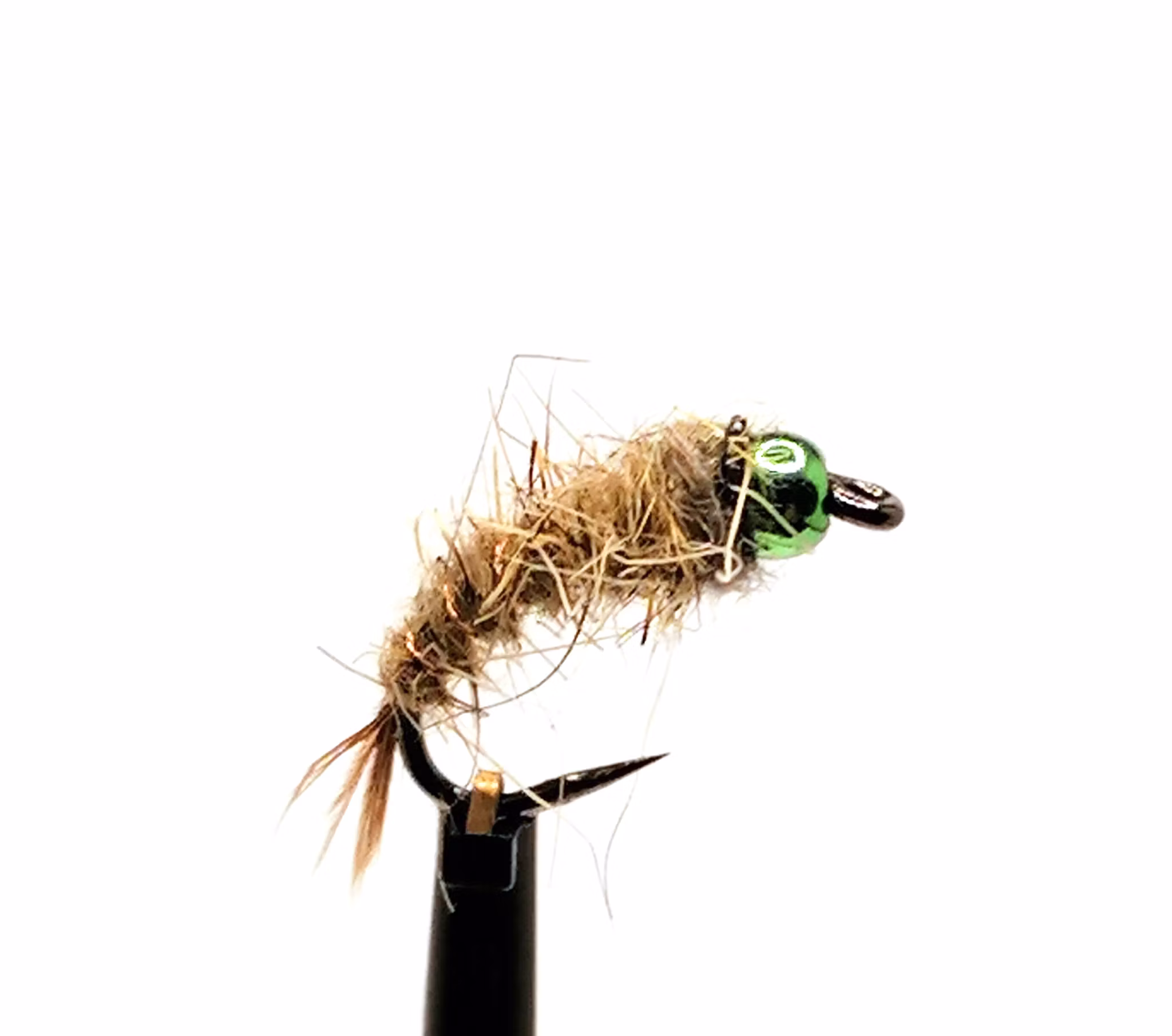 Hare’s Ear nymph BH Caddies Green (tungsten)